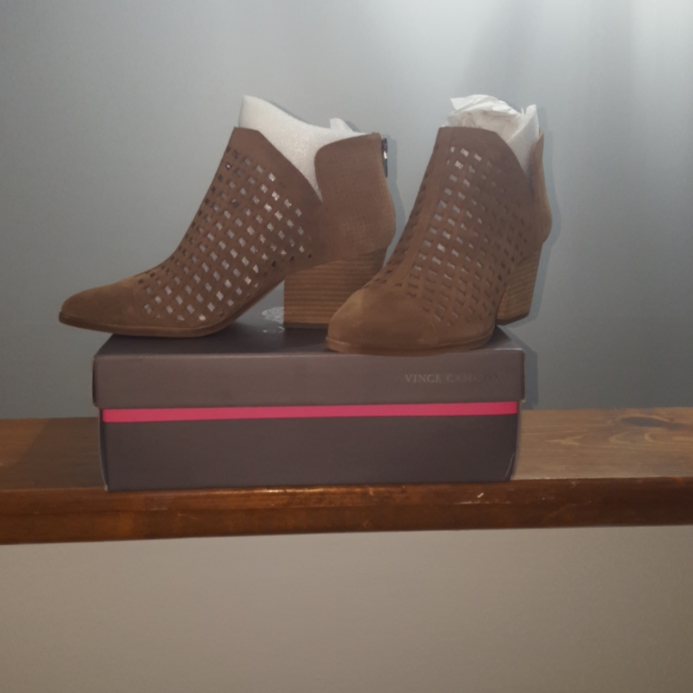 Suede Booties - Picture 3 of 4